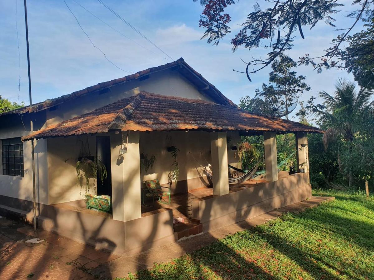 布罗塔斯Casa De Campo - Sitio Santana Dos Laranjais别墅 外观 照片
